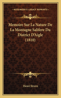 Memoire Sur La Nature De La Montagne Salifere Du District D'Aigle (1810)