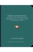 Uber Auffassung