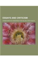 Essays and Criticism
