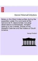 Notes on the West Indies