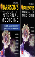 Harrison's Principles of Internal Medicine Self-Assessment and Board Review, 19th Edition and Harrison's Manual of Medicine 19th Edition (Ebook) Val Pak