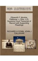 Ellsworth F. Montrie, Petitioner, V. Ohio. U.S. Supreme Court Transcript of Record with Supporting Pleadings