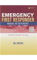 Emergency First Responder: Making the Difference [with DVD]