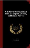 A History of Newfoundland, from the English, Colonial, and Foreign Records