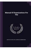 Manual of Examinations for the