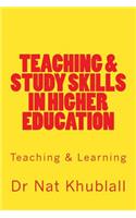 Teaching & Study Skills in Higher Education: (English)