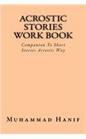 Acrostic Stories Work Book