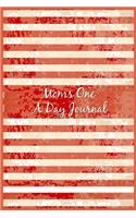 Moms One A Day Journal: 5 Years Of Memories, Blank Date No Month