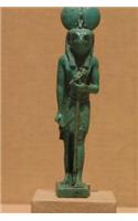 Egyptian Figure of Ra Ancient Egypt Gods Journal: Take Notes, Write Down Memories in this 150 Page Lined Journal