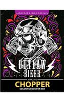 Chopper Coloring Book for men