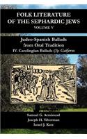 Judeo-Spanish Ballads from Oral Tradition/IV. Carolingian Ballads/(3)