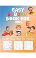 Easy Sudoku Book For Kids Ages 10-12