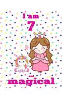 unicorn journal i am 7 and magical