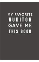 My Favorite Auditor Gave Me This Book