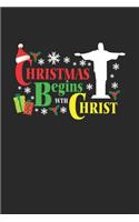 Notebook: Christmas Religion God Jesus Faith Gifts 120 Pages, 6X9 Inches, Blank