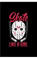 Ice Hockey Girl Skate