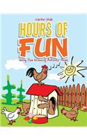 Hours of Fun Using This Drawing Activity Book: (English)