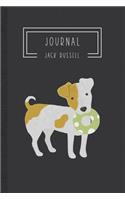 Journal - Jack Russell: Lined Ruled and Blank Notebook - Cute Puppy