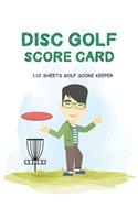Disc Golf Score Card