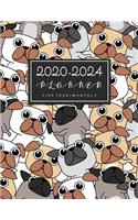2020-2024 Planner Five Year Monthly