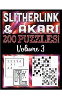 Slitherlink and Akari: 200 Puzzles For Family Fun