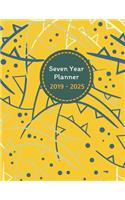 Seven Year Planner 2019 - 2025 Abi: 2019-2025 Monthly Schedule Organizer - Agenda Planner for the next SEVEN YEARS/84 months calendar - 8.5 x 11 inches(7 Year Diary/7 Year Calendar/Logbook)