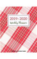Two Year 2019-2020 Weekly Planner