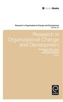 Research in Organizational Change and Development