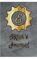 Elijah's Journal