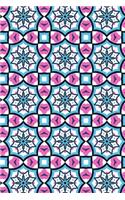 Geometric Pattern Journal - 210 Page Blank Lined Journal - 1