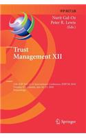 Trust Management XII