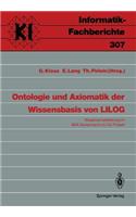 Ontologie Und Axiomatik Der Wissensbasis Von Lilog