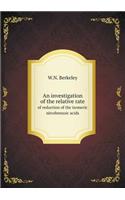 An Investigation of the Relative Rate of Reduction of the Isomeric Nitrobenzoic Acids