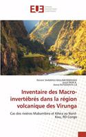 Inventaire des Macro-invertébrés dans la région volcanique des Virunga