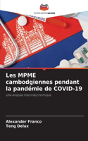 Les MPME cambodgiennes pendant la pandémie de COVID-19