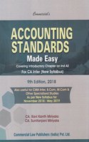 Accounting Standards Made Easy CA Inter (New syllabus)