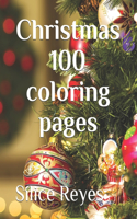 Christmas. 100 coloring pages