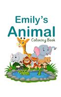 Emily's Animal Coloring Book