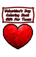 Valentine's Day Coloring Book Gift For Teens