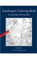 Landscapes Coloring Book