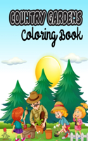 Country Gardens Coloring Book