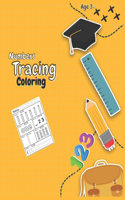 Number Tracing Coloring Book