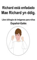 Español-Galés Richard está enfadado / Mae Richard yn ddig. Libro bilingüe de imágenes para niños