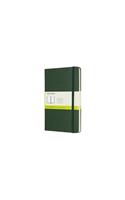 LARGE PLAIN HARDCOVER NOTEBOOK MYRTLE GR