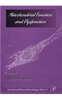 Mitochondrial Function and Dysfunction: (International Review of Neurobiology)