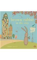 Brown Rabbit in the City