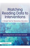 Matching Reading Data to Interventions