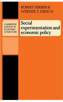 Social Experimentation and Economic Policy