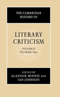 Cambridge History of Literary Criticism: Volume 2, the Middle Ages