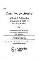 Directions for Singing - Viola